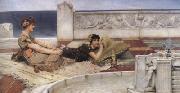 Love's Votaries (mk23) Alma-Tadema, Sir Lawrence
